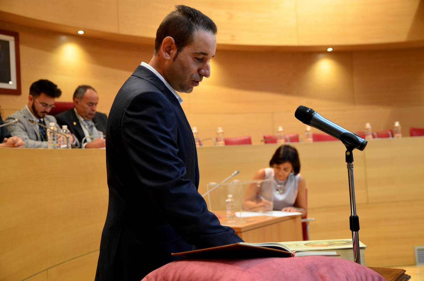 El pleno de investidura de Huétor Vega, desde dentro