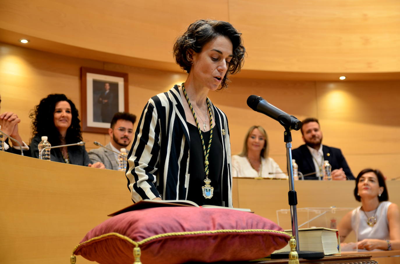 El pleno de investidura de Huétor Vega, desde dentro
