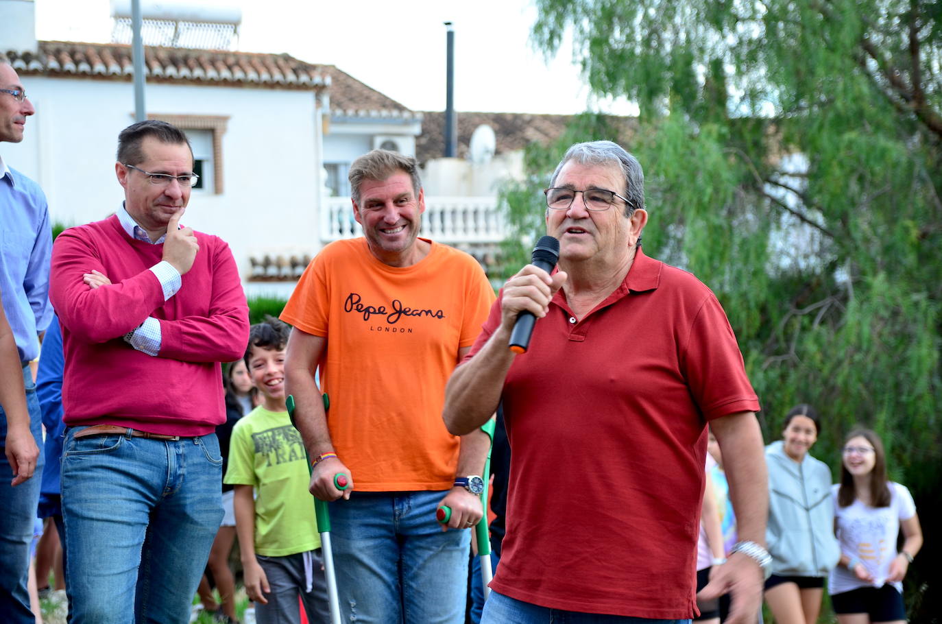 Homenaje sorpresa a Plácido Hurtado en Huétor Vega