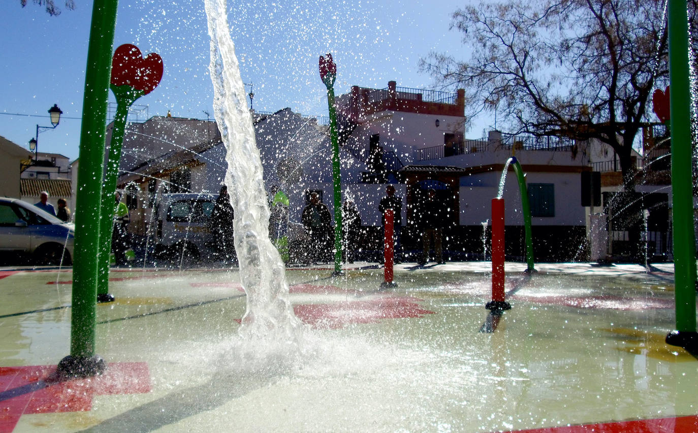 'Splash park' de la plaza Abdal Malik.