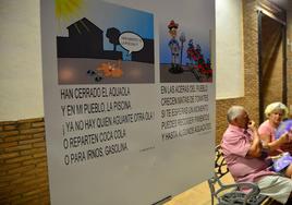 Una de las carocas expuestas en Huerta Cercada en 2022.