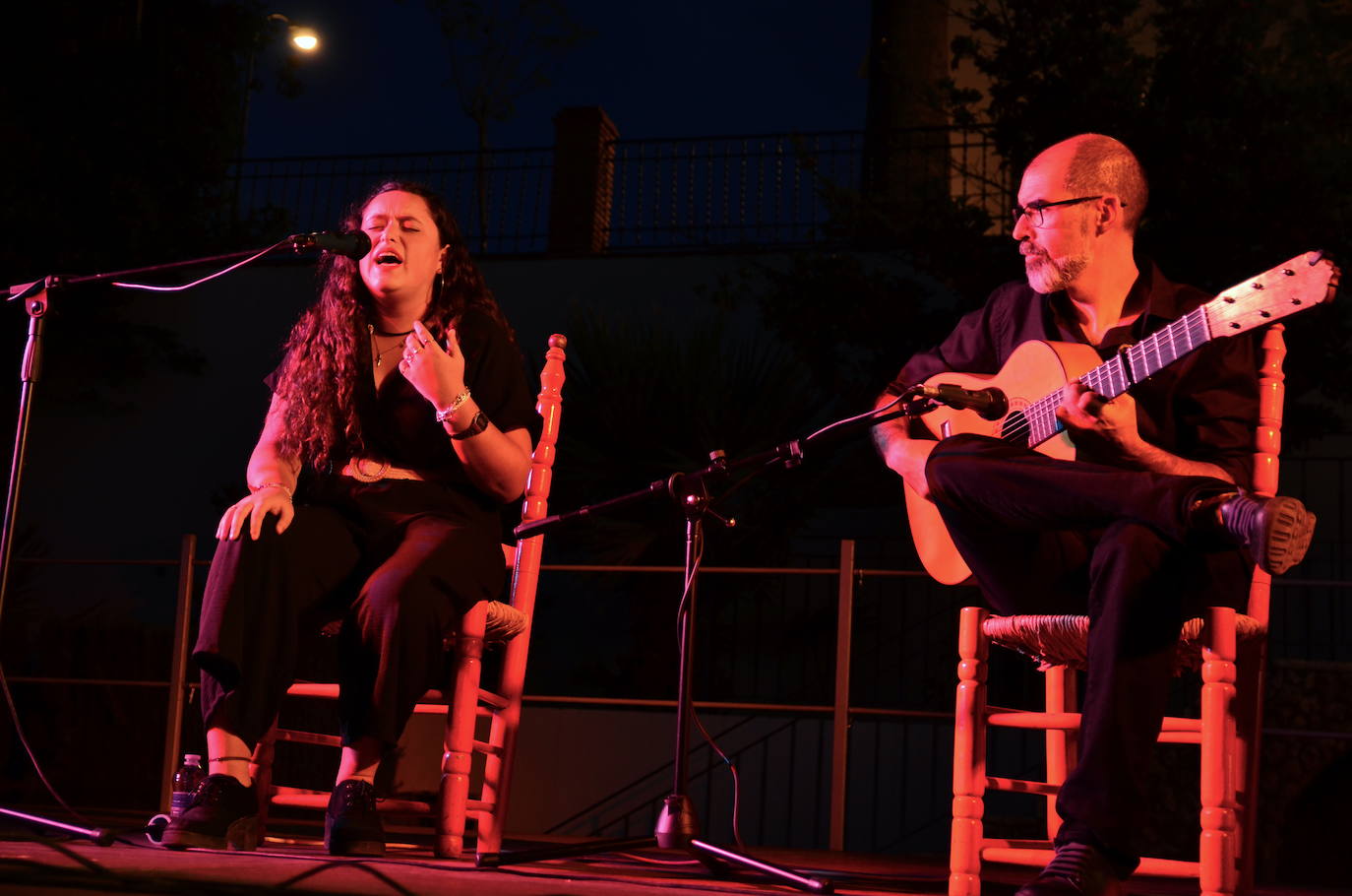 Kiki Morente enamora en el Festival Flamenco de Huétor Vega