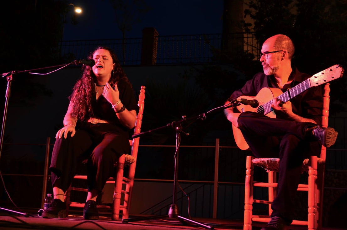Kiki Morente enamora en el Festival Flamenco de Huétor Vega
