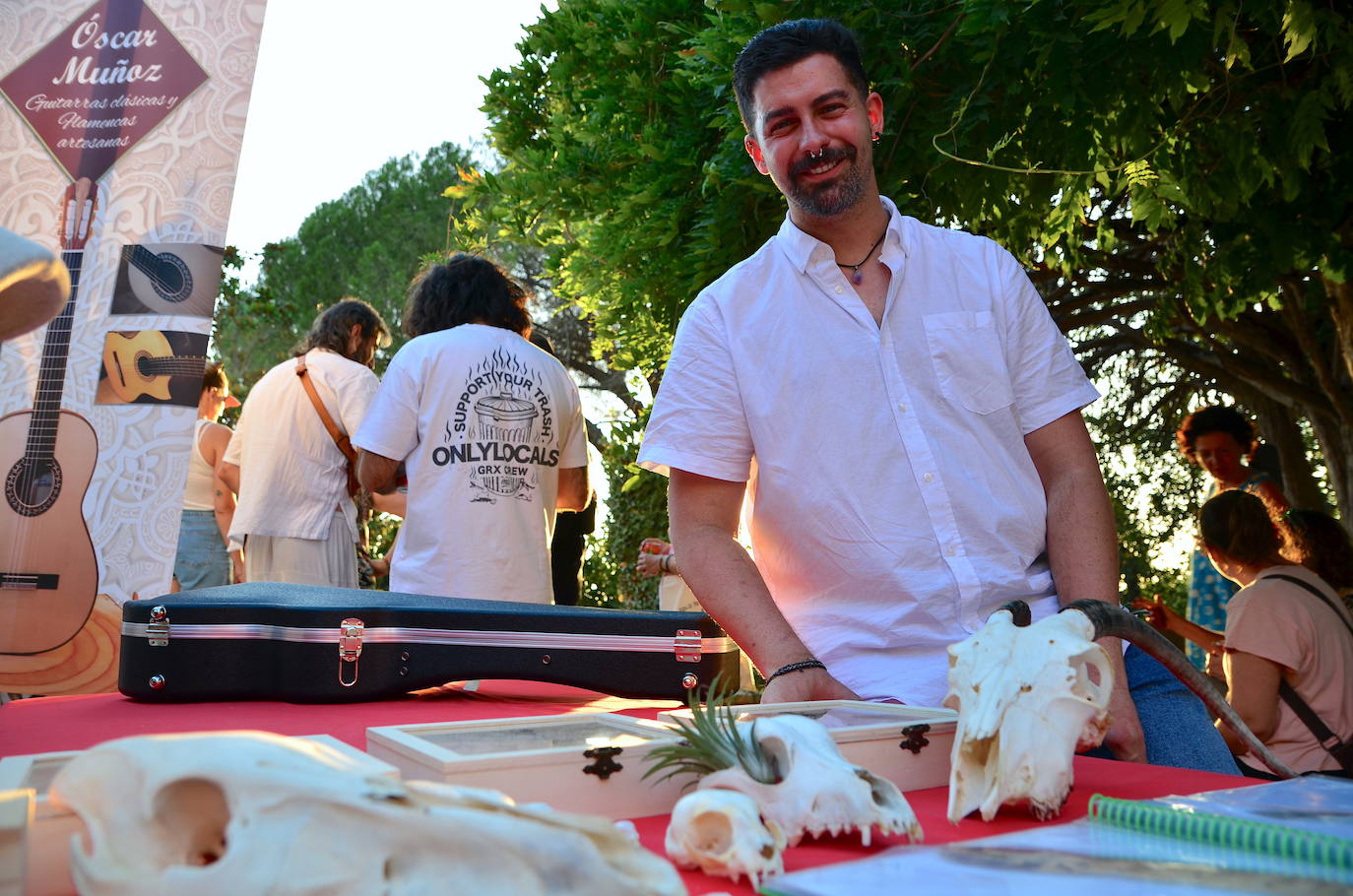 Encuentro de artesanos y artistas en Huétor Vega