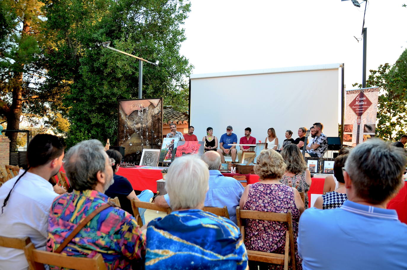 Encuentro de artesanos y artistas en Huétor Vega