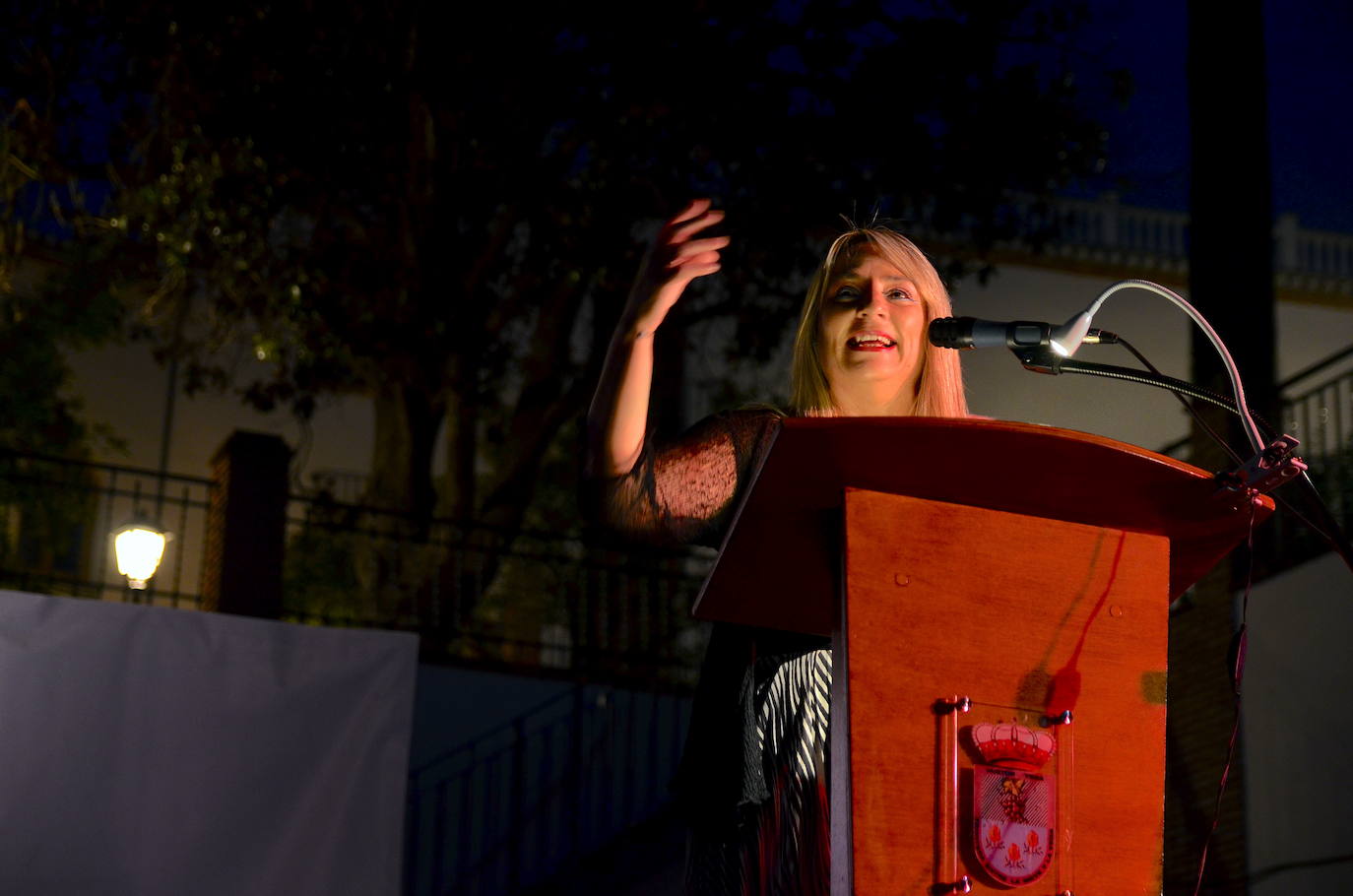 El pregón de Pilar Pérez Velázquez inaugura las fiestas de Huétor Vega