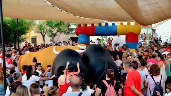 El particular encierro de 'toros' de Huétor Vega