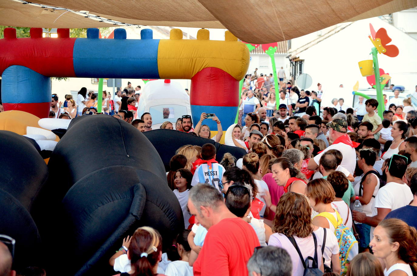 El particular encierro de 'toros' de Huétor Vega