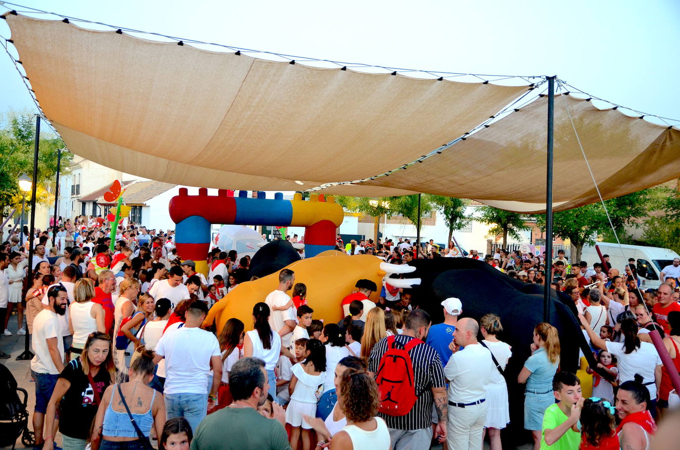 El particular encierro de 'toros' de Huétor Vega