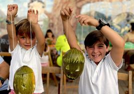'Luz de melón': una tarde para la creatividad en familia en Huétor Vega