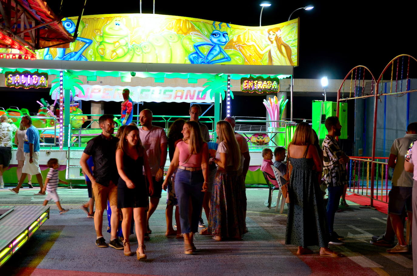 Gran ambiente en el Ferial de Huétor Vega