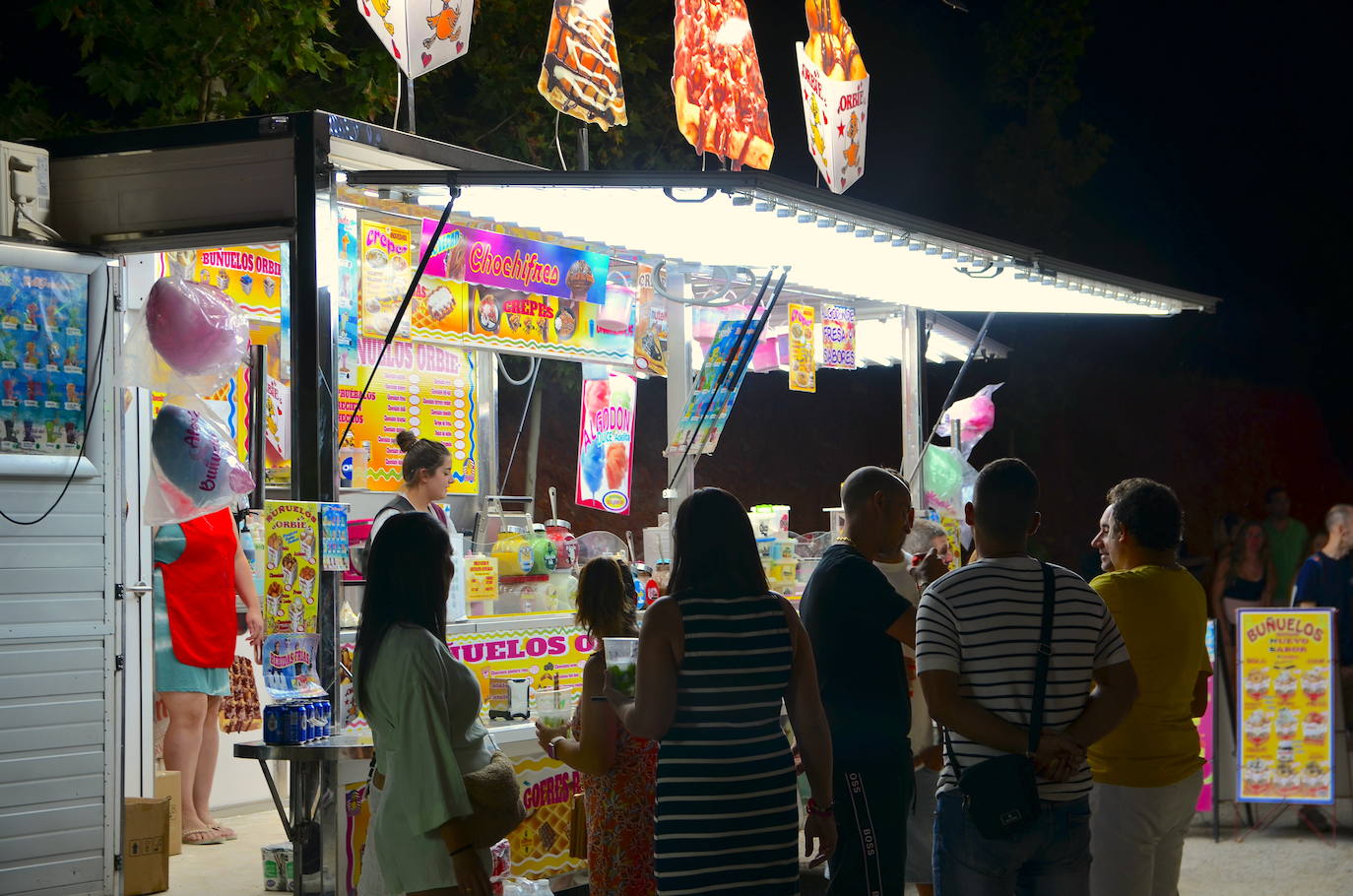 Gran ambiente en el Ferial de Huétor Vega