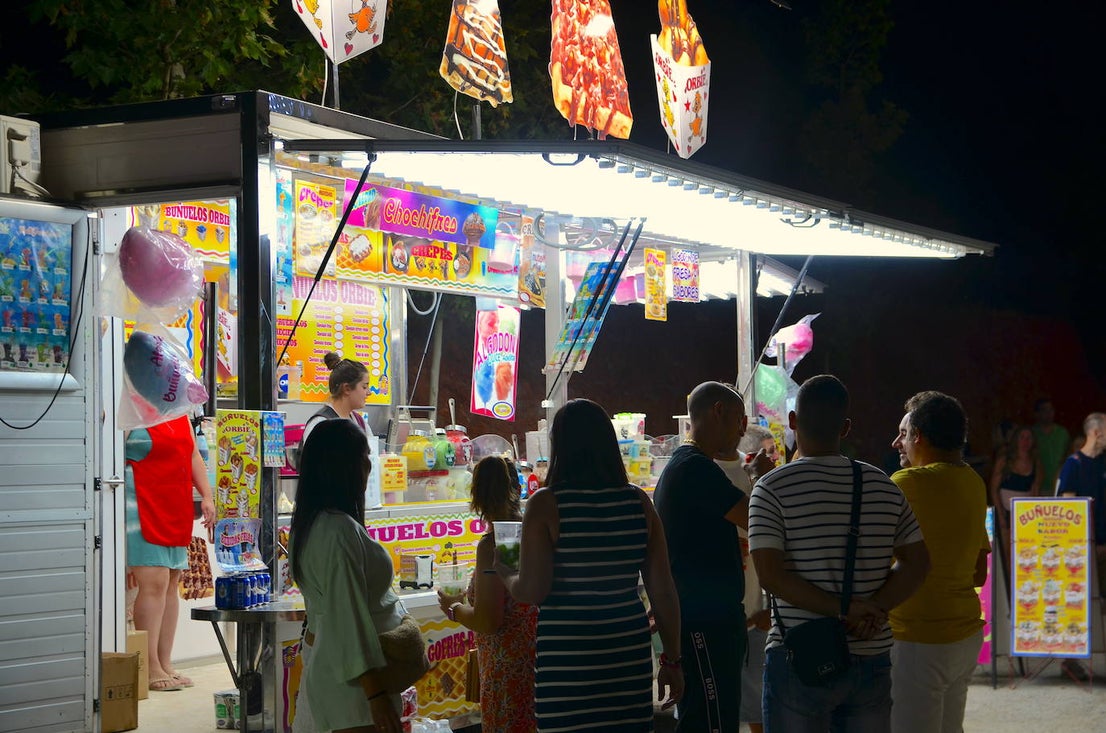 Gran ambiente en el Ferial de Huétor Vega
