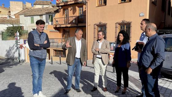 Huétor Vega solicita a Diputación ayudas para los comercios afectados por las obras en el Mentidero
