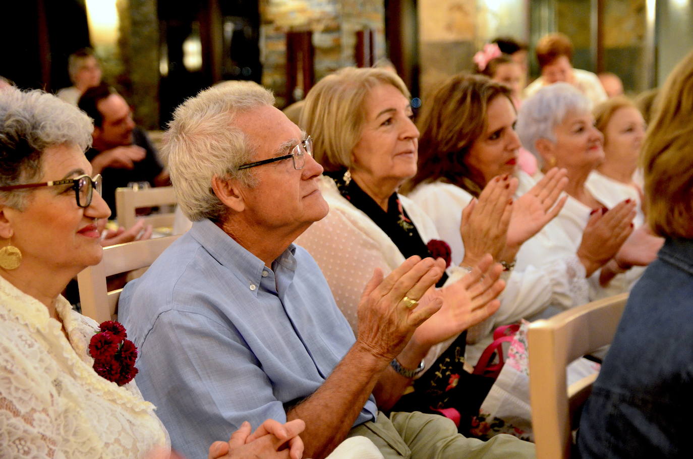 La cena con baile flamenco de San Miguel en Huétor Vega