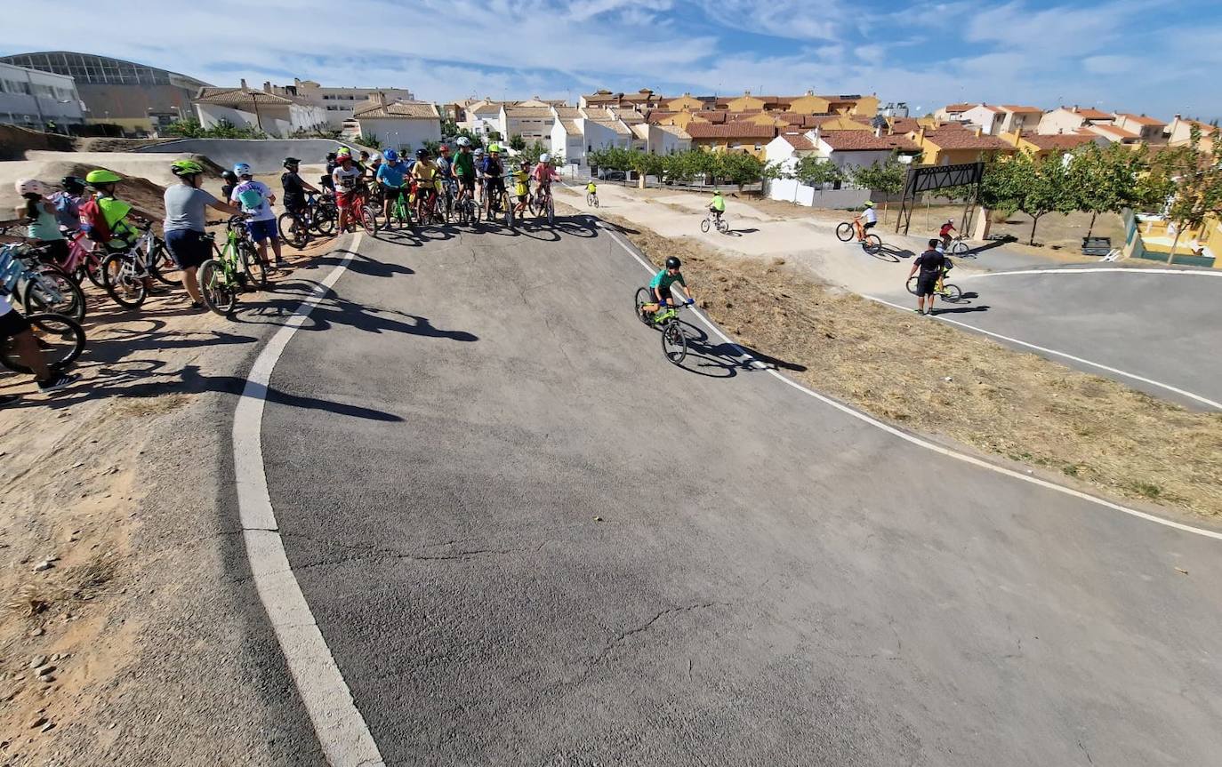 Visita al Circuito Municipal de BMX.