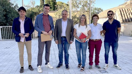 Concluyen las obras de la Plaza del Mentidero de Huétor Vega