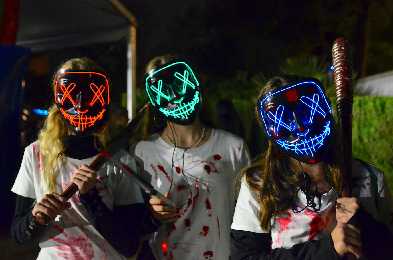 La gente de Huétor Vega se transforma en Halloween