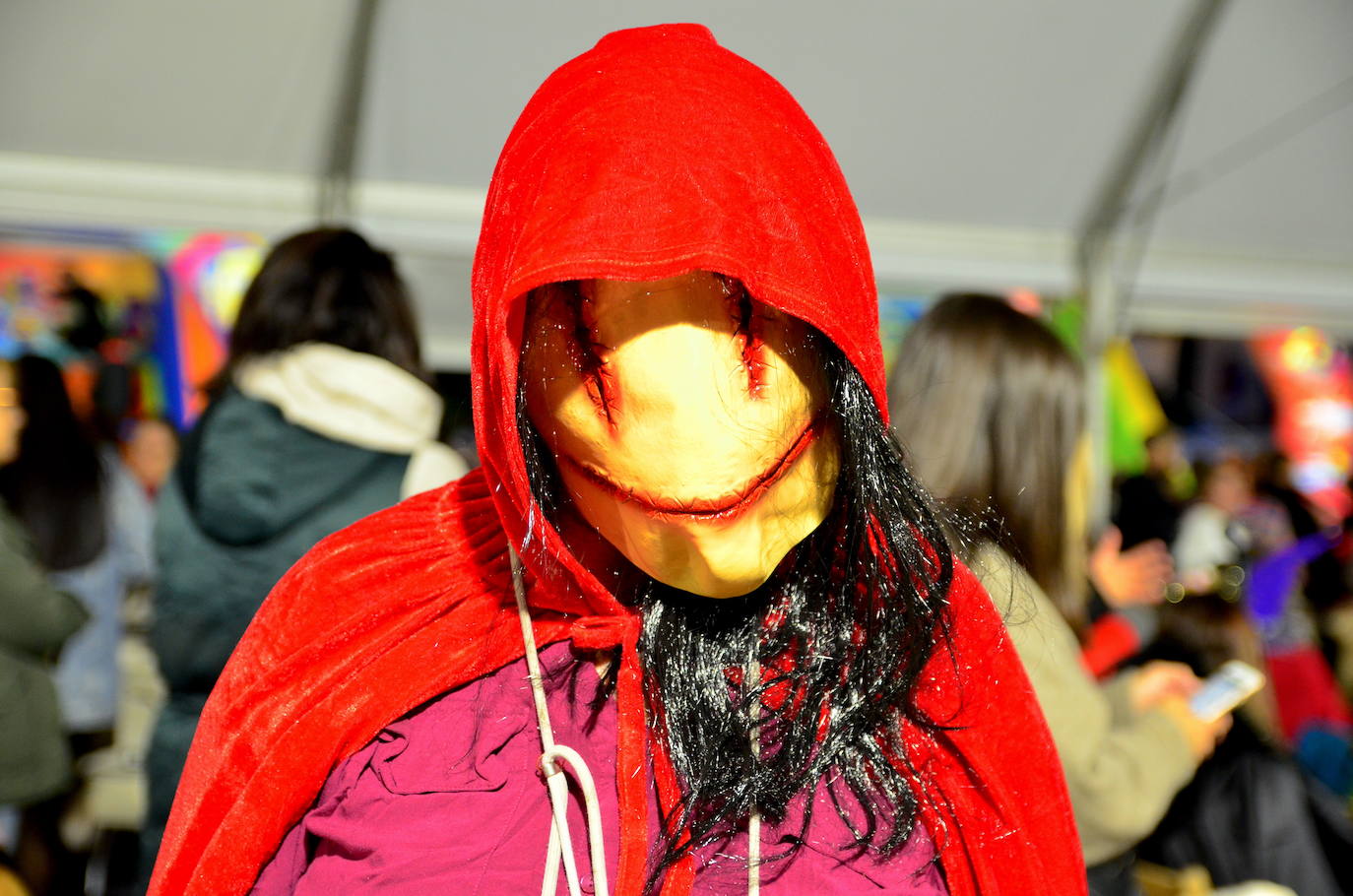 La gente de Huétor Vega se transforma en Halloween