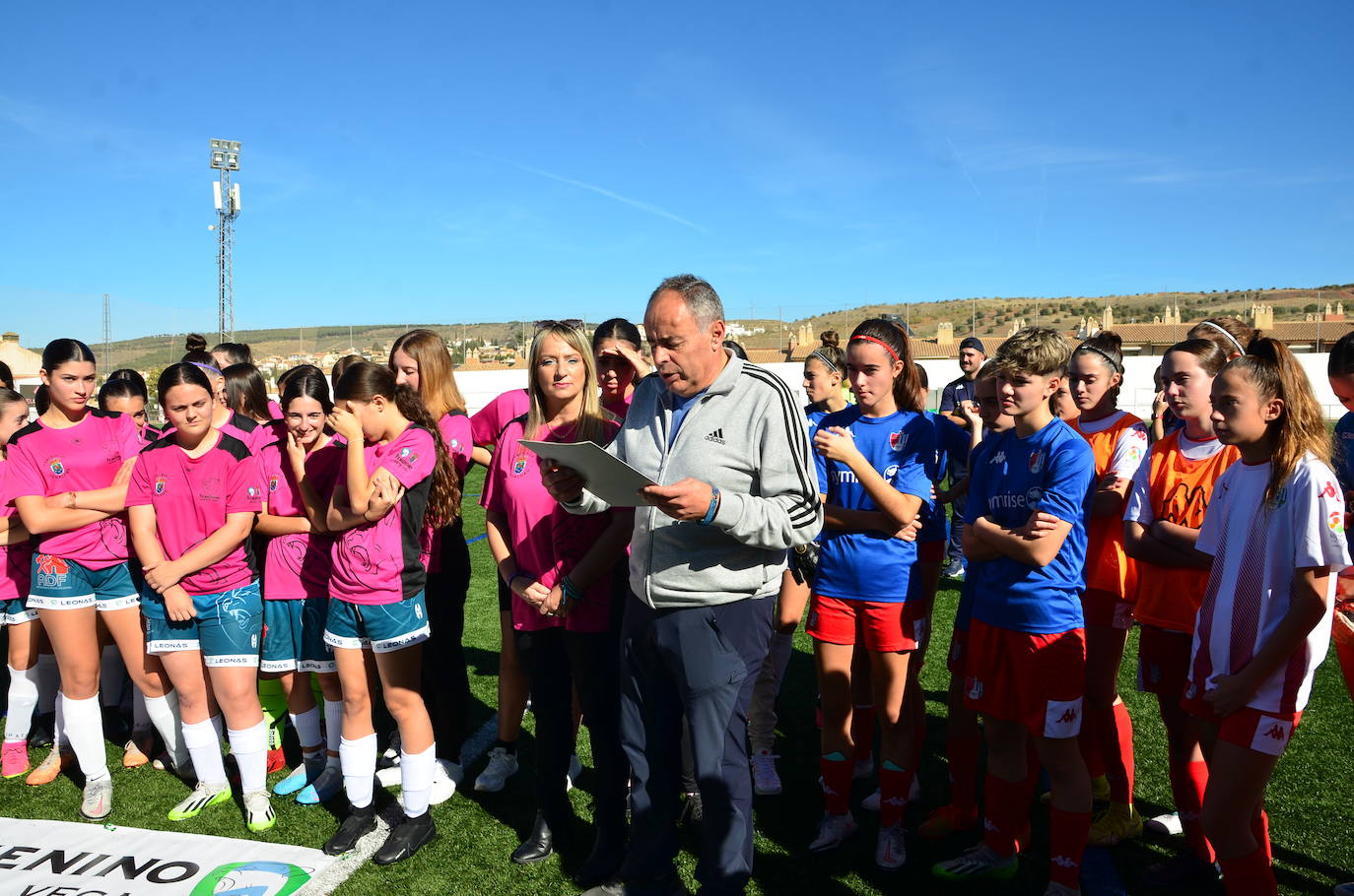 Fútbol femenino contra la violencia de género