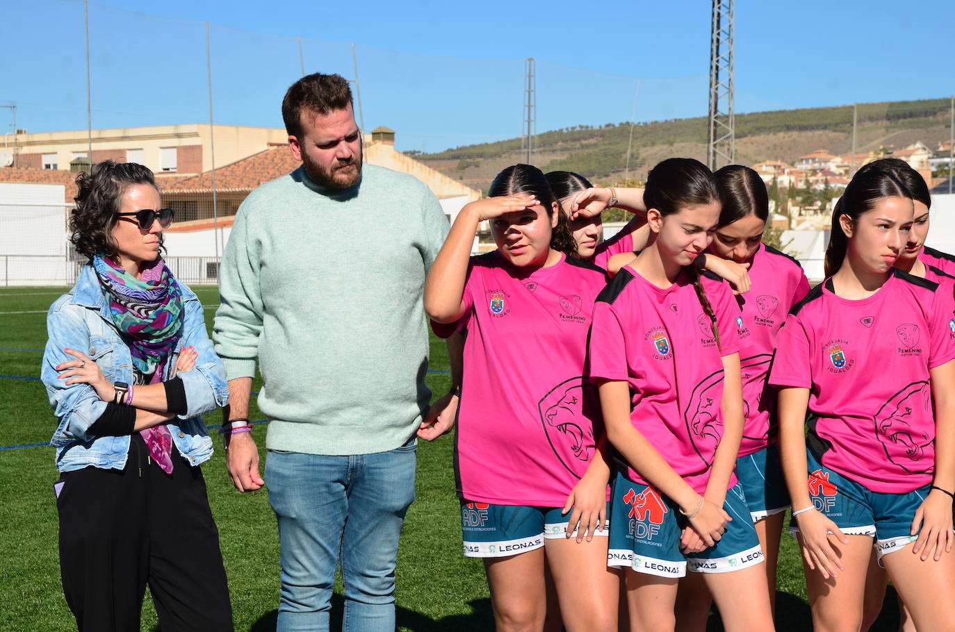 Fútbol femenino contra la violencia de género