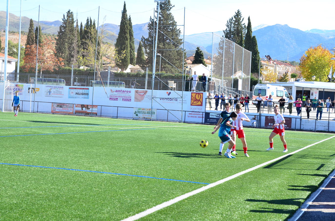 Fútbol femenino contra la violencia de género