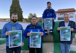 Presentación del cartel, en el Circuito Municipal de Huétor Vega.