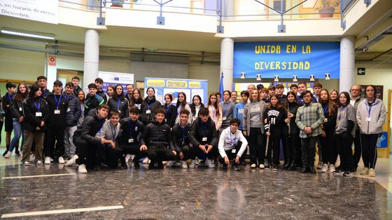 El instituto de Huétor Vega ejerce de 'Escuela Embajadora' de la Unión Europea