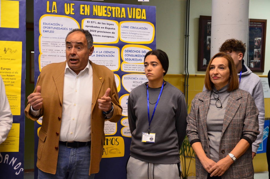 El instituto de Huétor Vega ejerce de 'Escuela Embajadora' de la Unión Europea