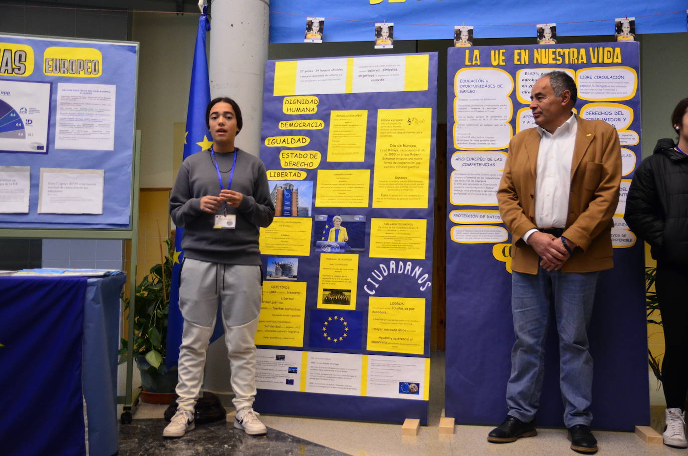 El instituto de Huétor Vega ejerce de 'Escuela Embajadora' de la Unión Europea