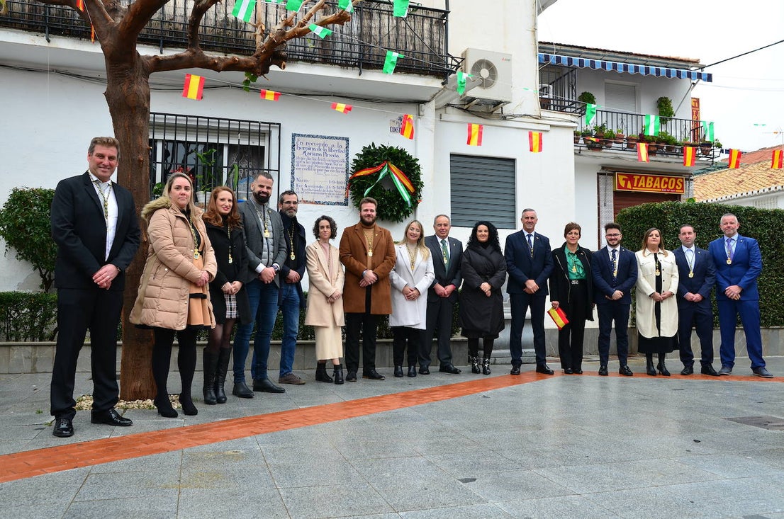Así ha sido el Día de la Constitución en Huétor Vega