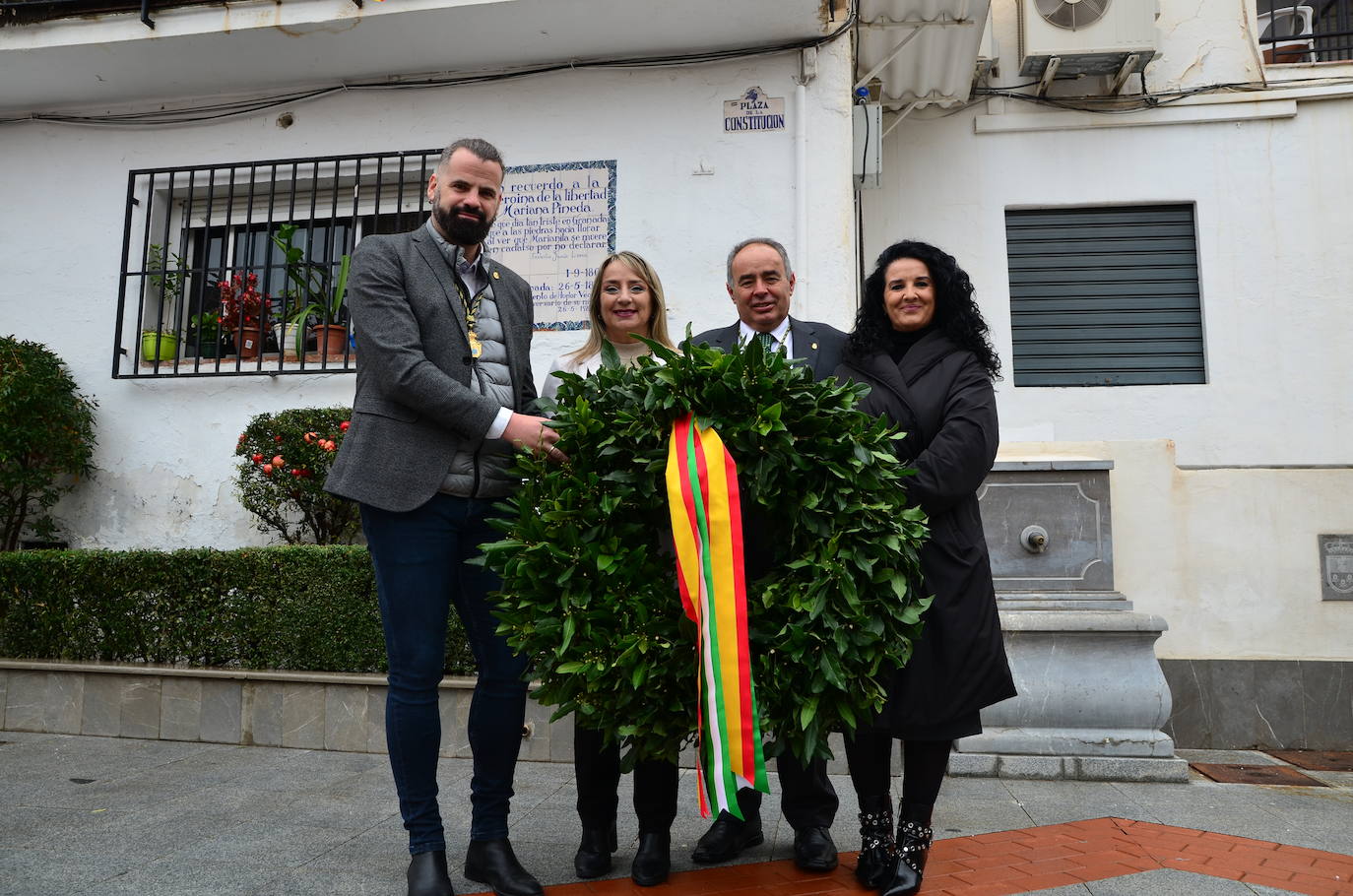 Así ha sido el Día de la Constitución en Huétor Vega