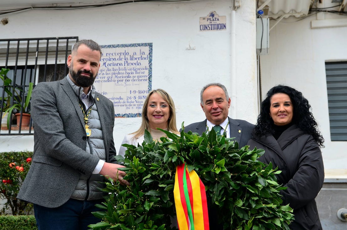Así ha sido el Día de la Constitución en Huétor Vega
