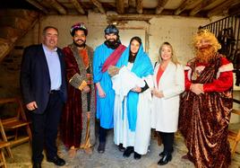 El belén viviente abre los brazos en Huétor Vega