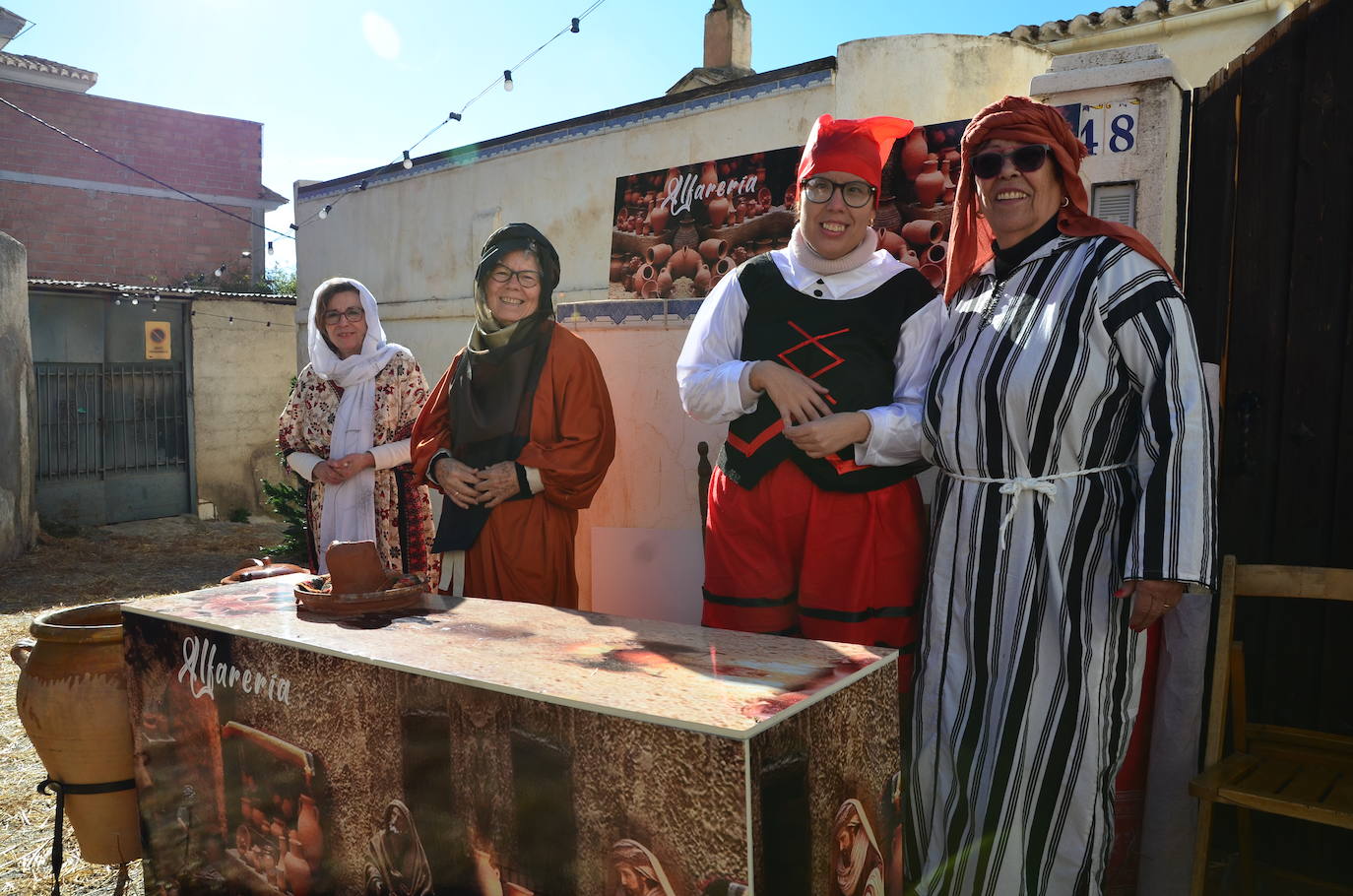 El belén viviente abre los brazos en Huétor Vega