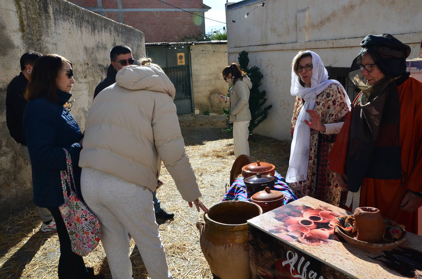 El belén viviente abre los brazos en Huétor Vega