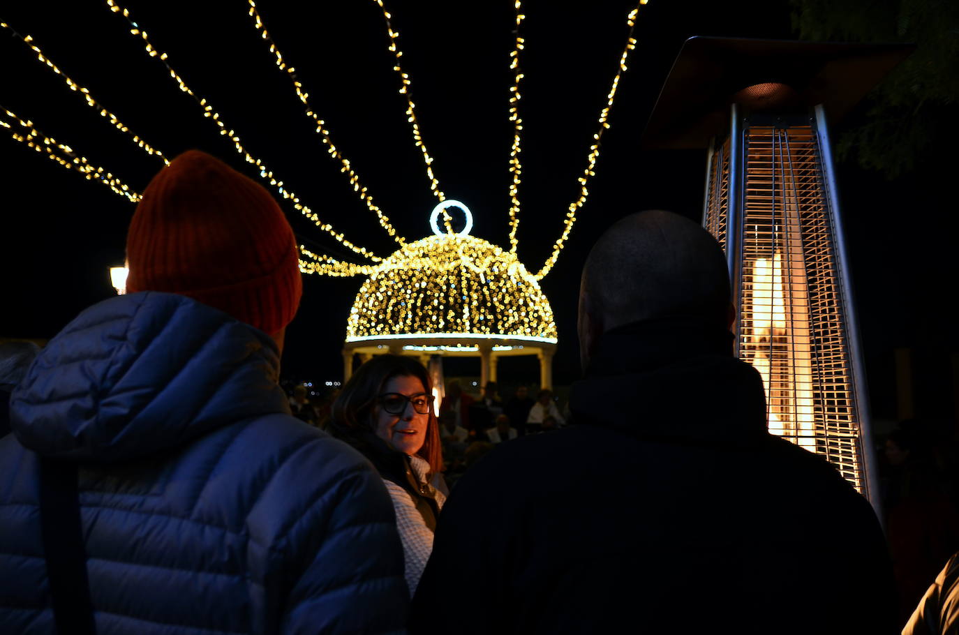 Fiesta de villancicos y panderetas en Huétor Vega