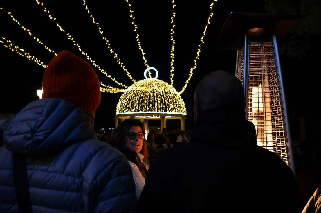 Fiesta de villancicos y panderetas en Huétor Vega