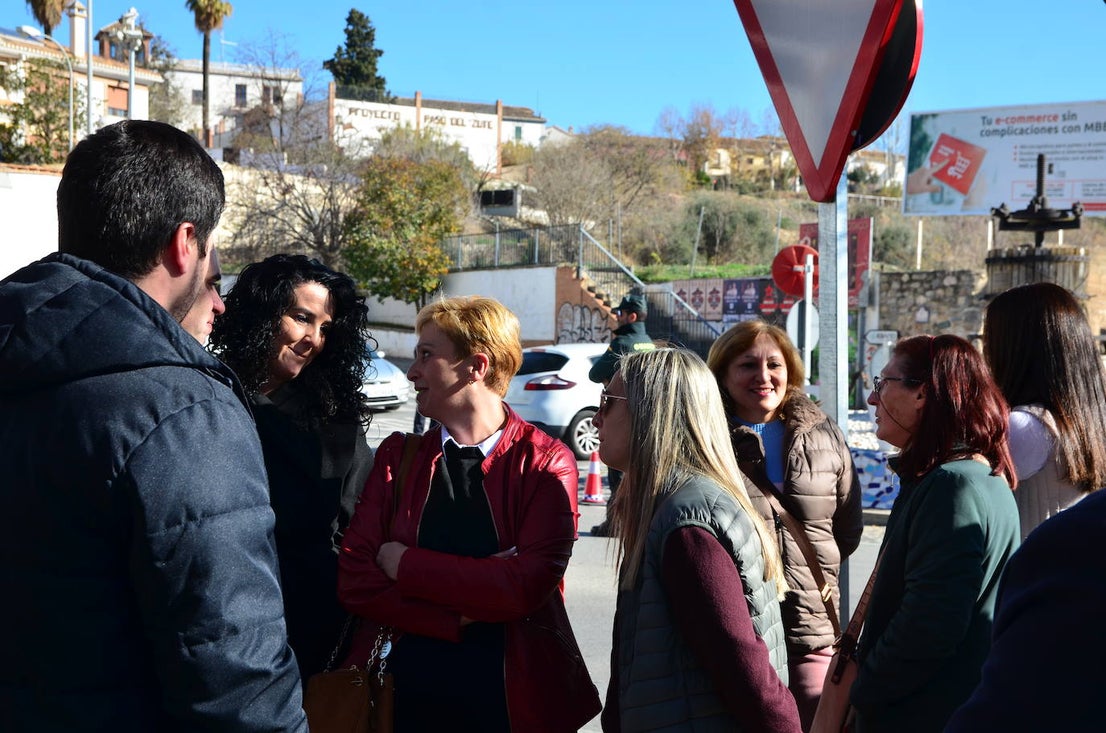Huétor Vega inaugura el Mirador de la Vega Alcalde Mariano Molina del Paso