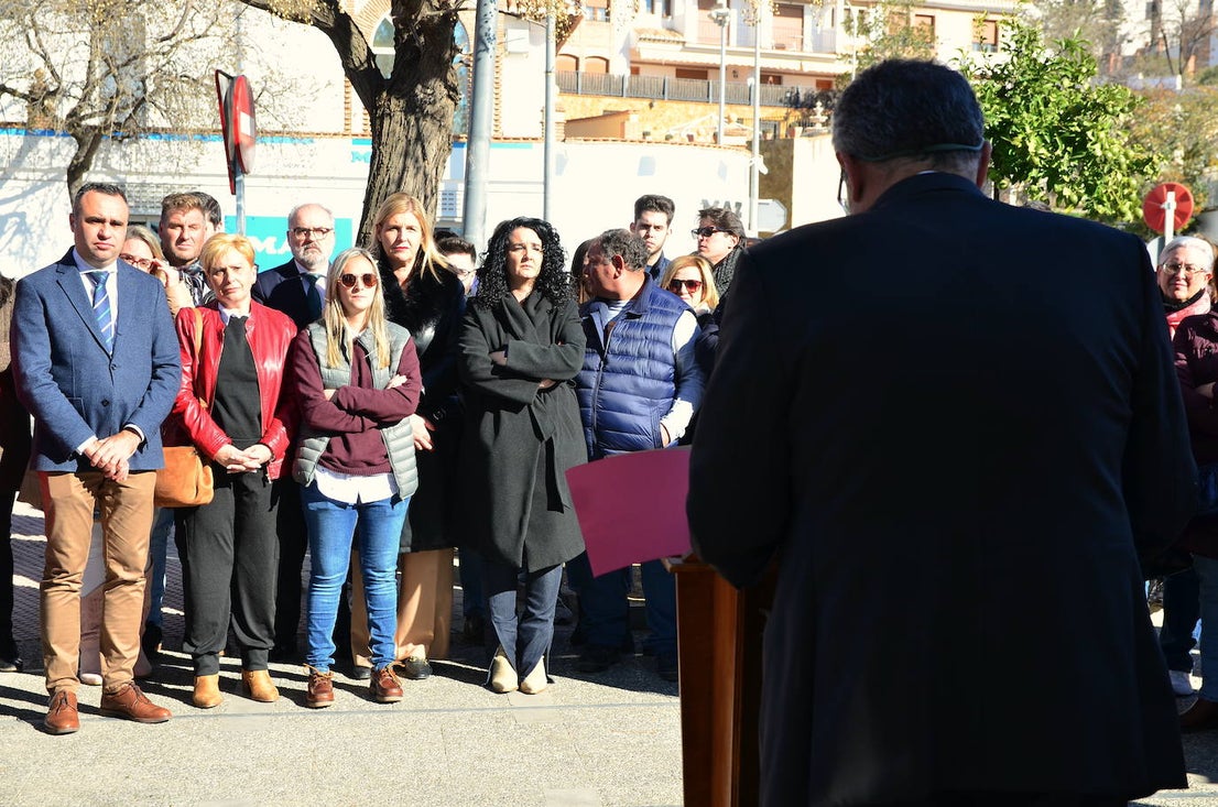 Huétor Vega inaugura el Mirador de la Vega Alcalde Mariano Molina del Paso