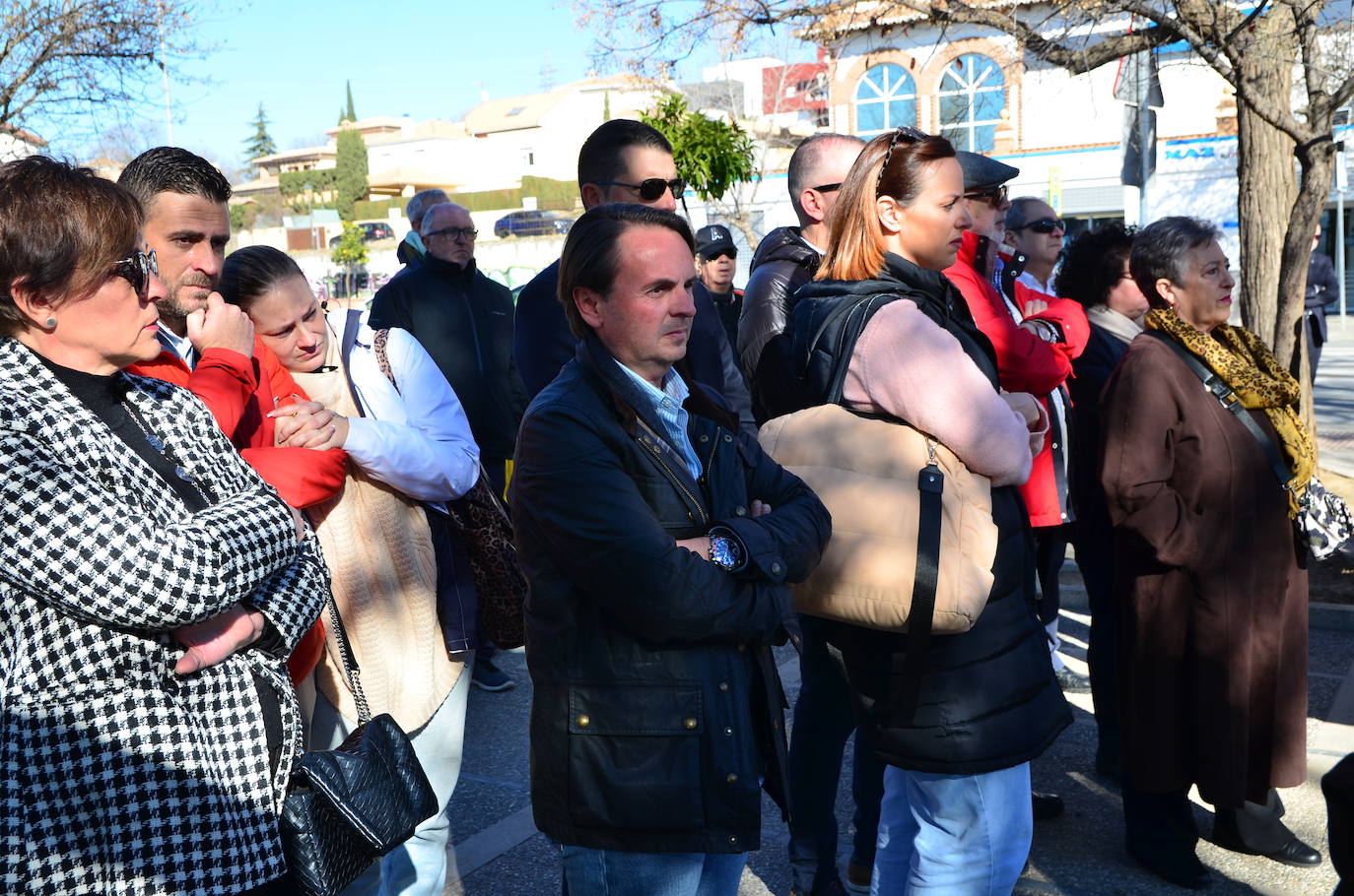 Huétor Vega inaugura el Mirador de la Vega Alcalde Mariano Molina del Paso