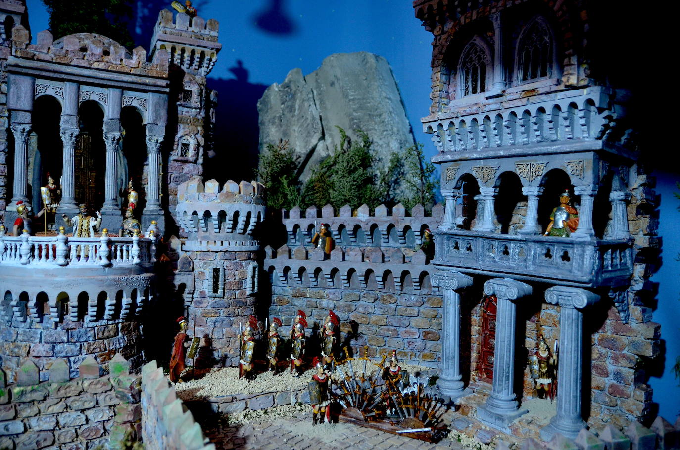 Así es el belén ganador del concurso de Huétor Vega