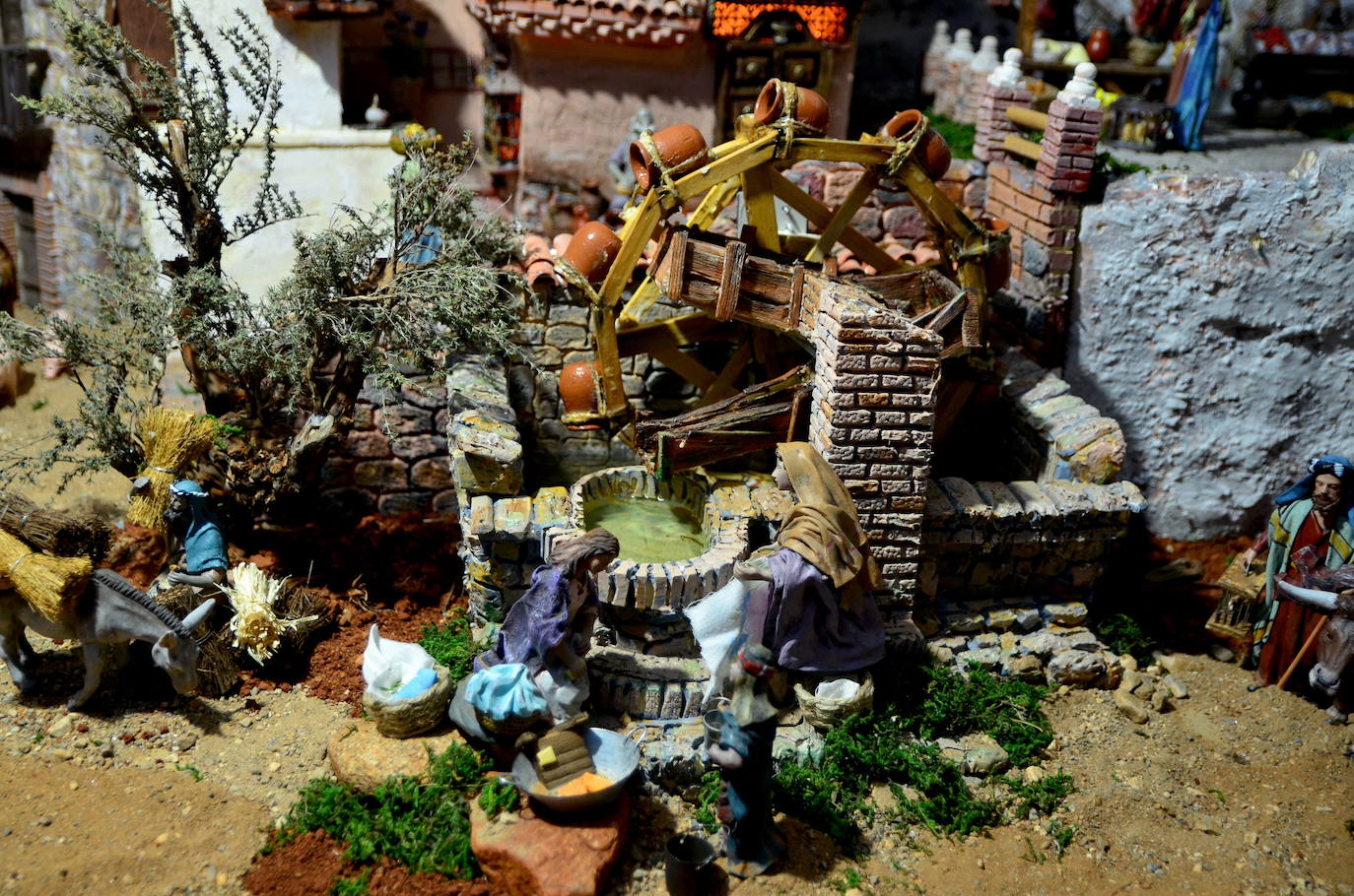 Así es el belén ganador del concurso de Huétor Vega