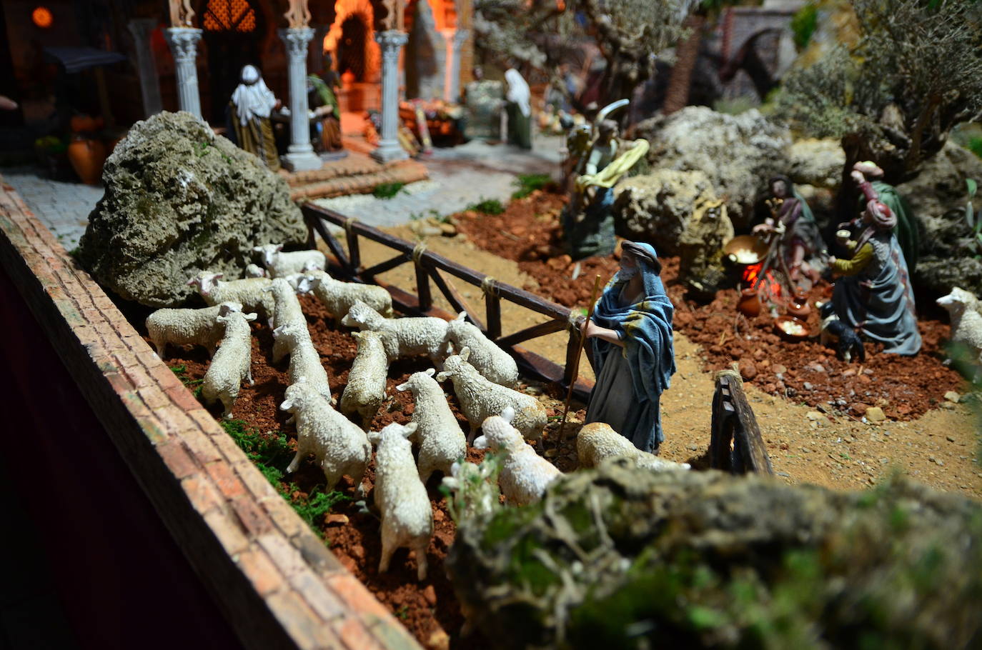 Así es el belén ganador del concurso de Huétor Vega