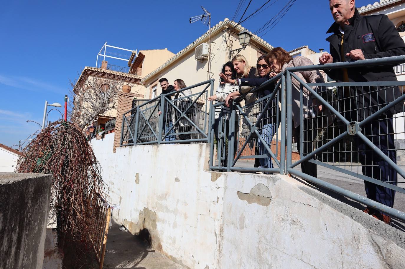 El barrio de Los Corteses, donde se lleva a cabo una actuación a cargo del PFEA.