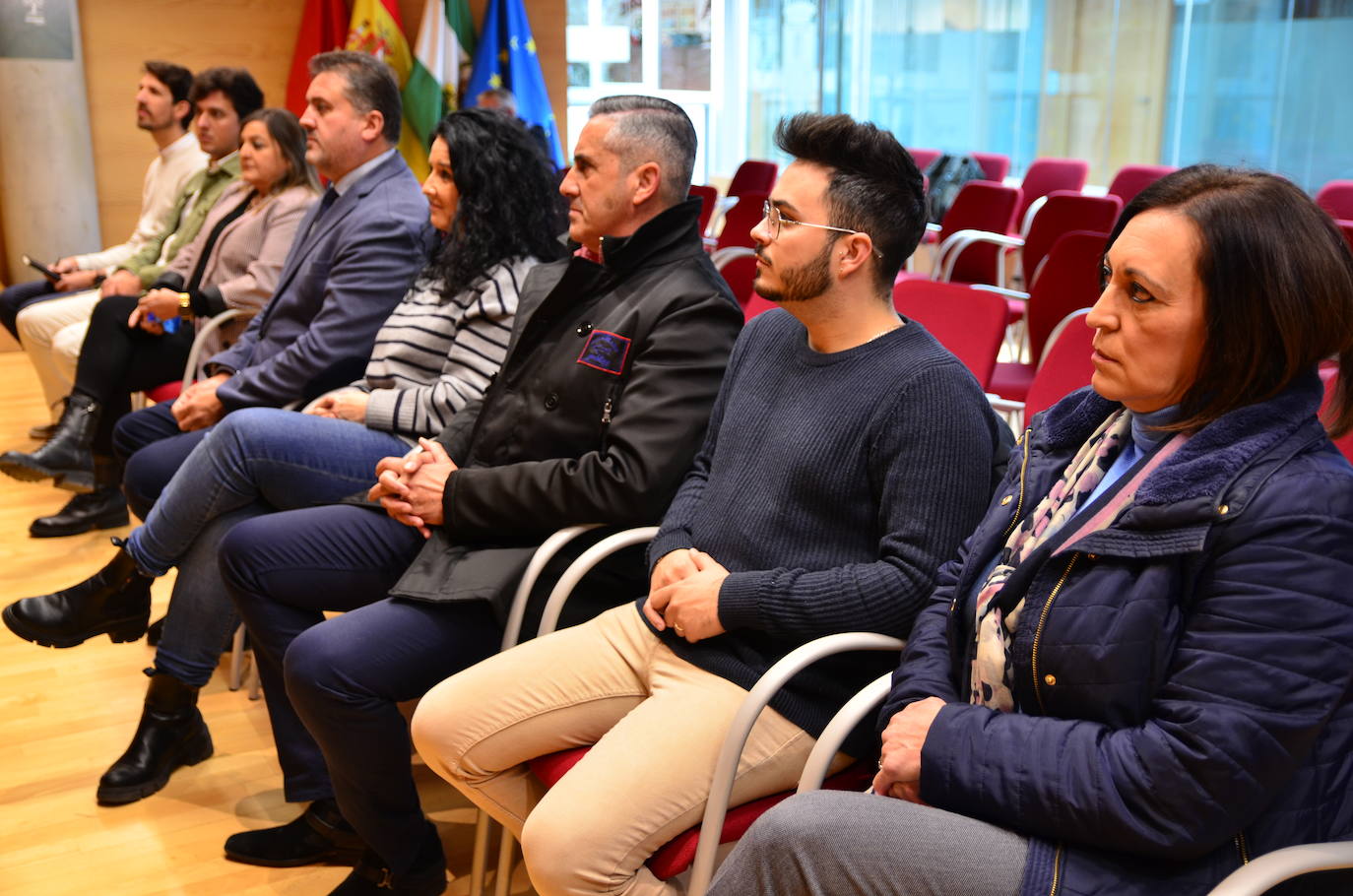 Presentación del proyecto Vía Verde del Camino de los Neveros, hoy en el Ayuntamiento de Huétor Vega.