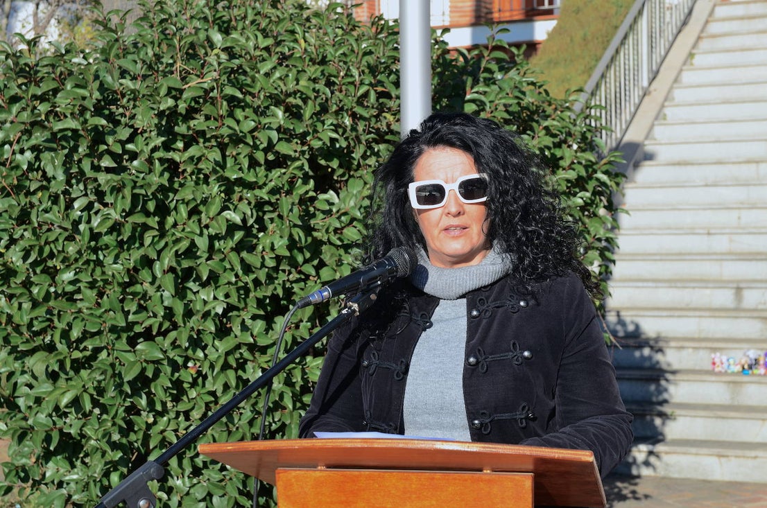 Elena Duque, alcaldesa de Huétor Vega.