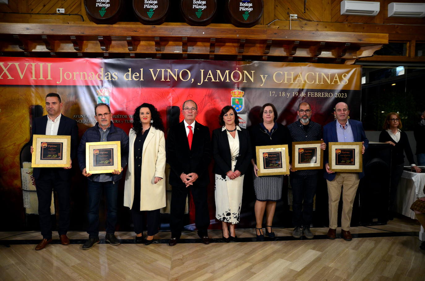 Entrega de premios del XIV Concurso de Vinos ‘Torre de la Vela’.