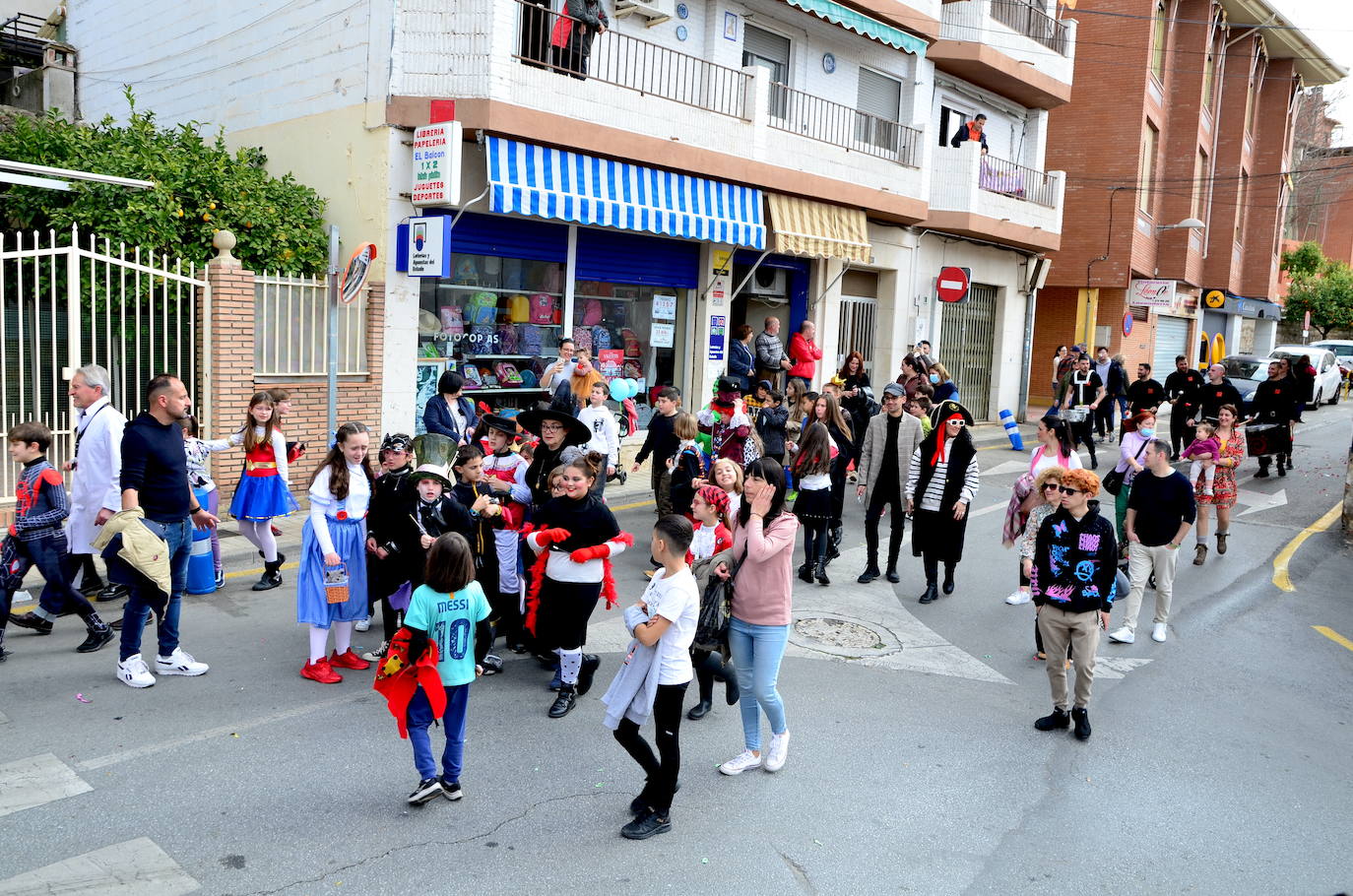 Carnaval infantil, hoy en Huétor Vega.