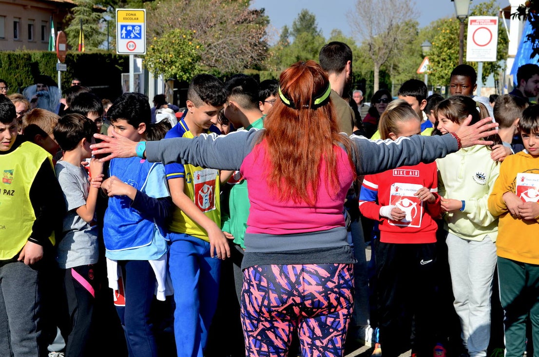 La comunidad educativa de Huétor Vega sueña con la paz